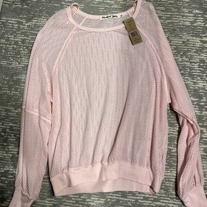 Michael Stars Light Pink Knit Top
